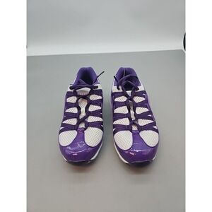 Bloch size 6.5 dance sneakers white purple Excellent